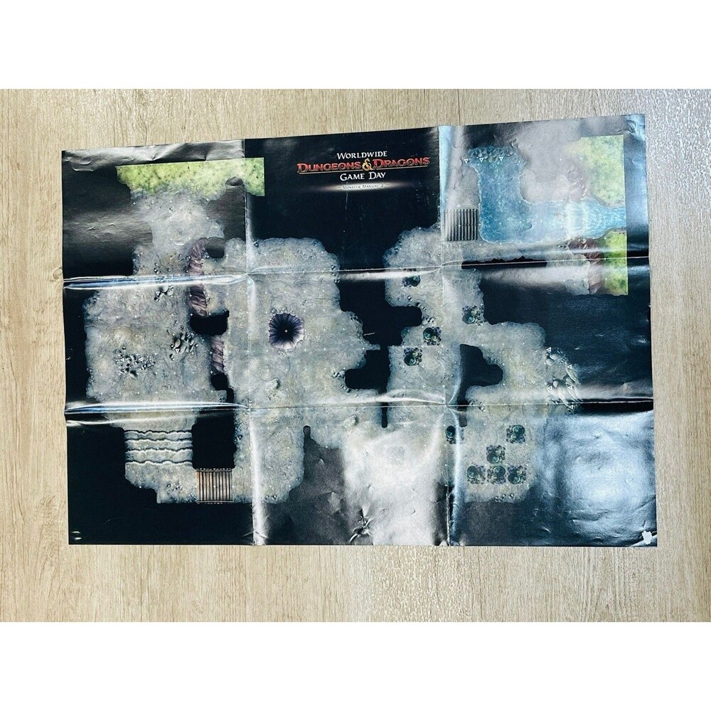 Dungeons and Dragons Monster Manual 2 Poster Game Mat D&D